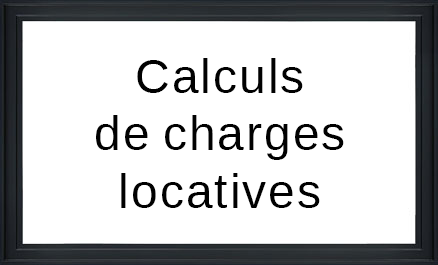 Calcul de charges locatives